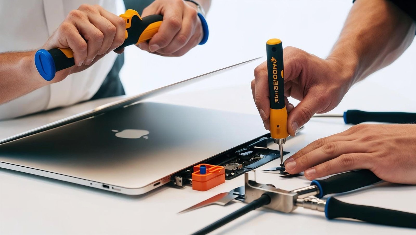 Technician at work